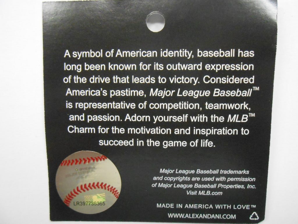 Alex and Ani "Major League Baseball" Sports Logo Expandable Wire Bangle Bracelet, 7.75"