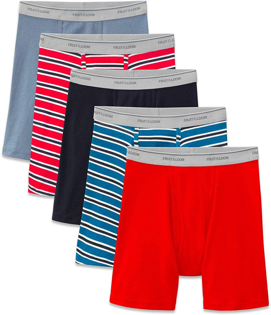 Fruit of the Loom Men's Big  Boxer Brief(Pack of 4)