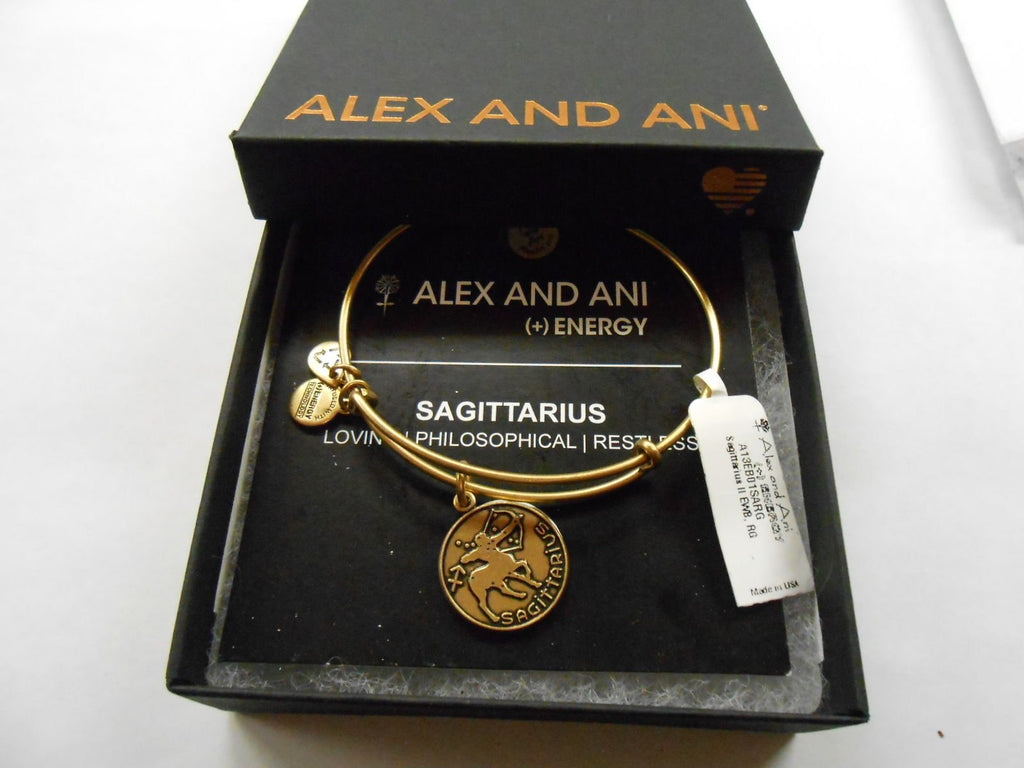 Alex and Ani Zodiac II Expandable Wire Bangle Bracelet