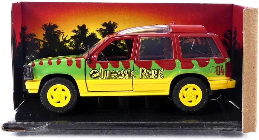 Jada Toys - for Explorer Jurassic Park - 1993-1/32, Green/Red