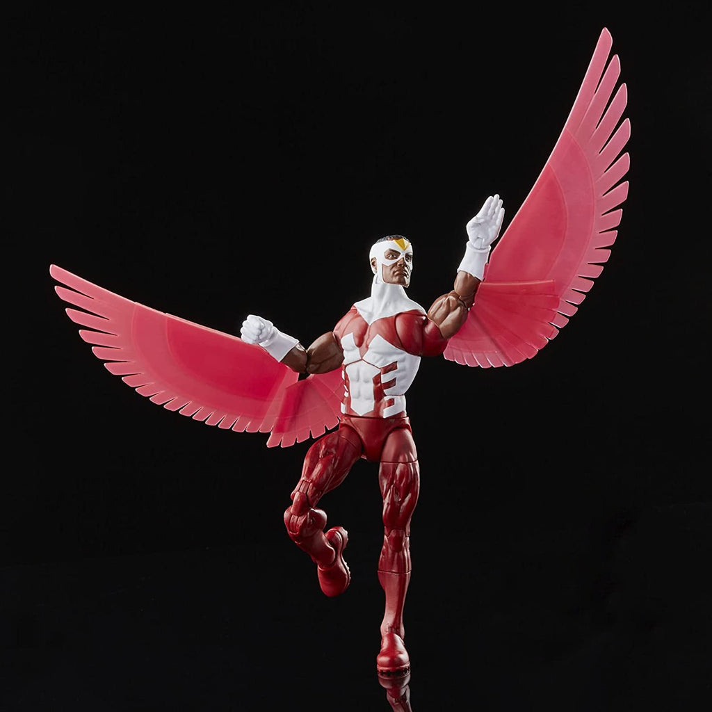 Marvel Legends Series Falcon 6-inch Retro Packaging Action Figure Toy, 3 Accessories