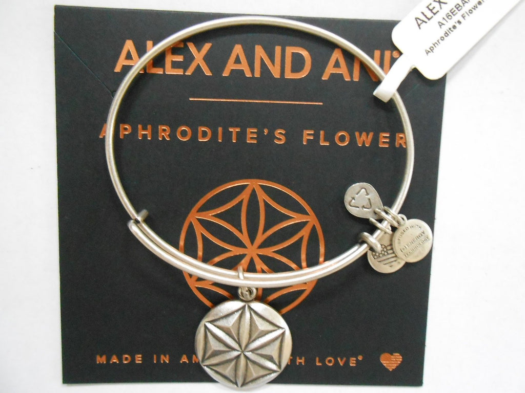 Alex and Ani Aphrodite's Flower Expandable Rafaelian Bangle Bracelet
