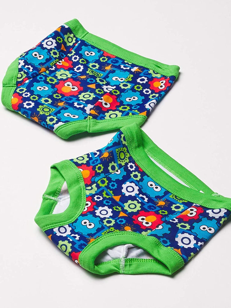 Sesame Street Unisex-Baby Potty Training Pants Multipack, SesameB10pk, 18