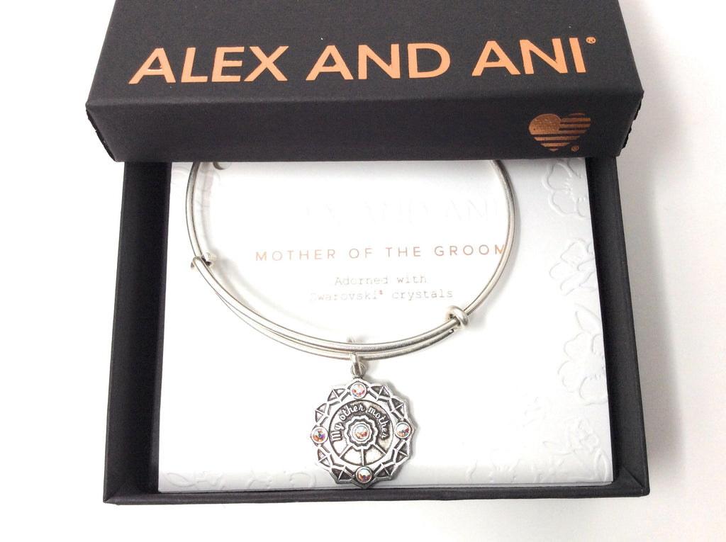 Alex and ANI Womens Mother of The Groom EWB Bangle Bracelet