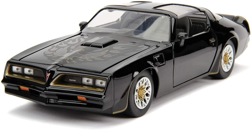 Jada Toys Fast & Furious 1:24 1977 Pontiac Firebird Die-cast Car, Toys for Kids and Adults, Black