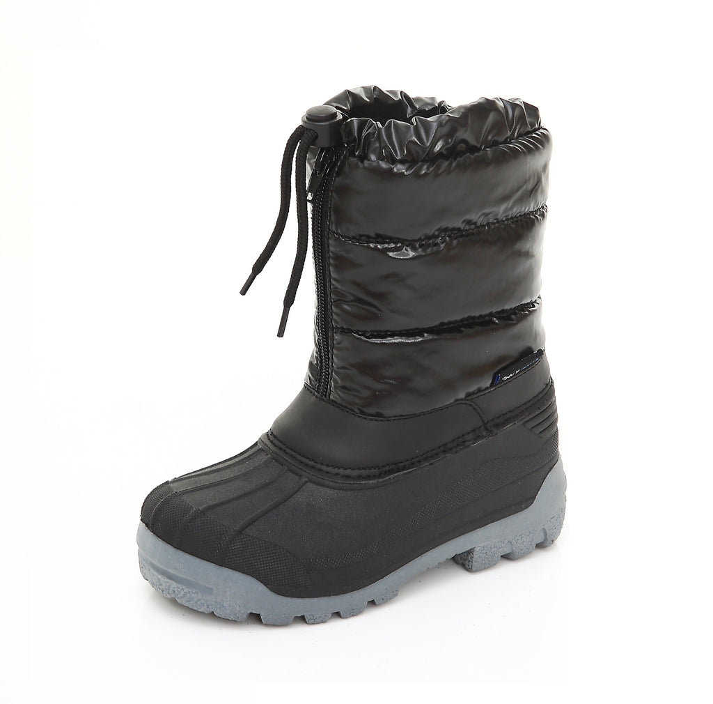 Storm Kidz Unisex Kids Winter Snow Boots - Insulated Zipper & Bungee Closure Toddler/Little Kid/Big Kid