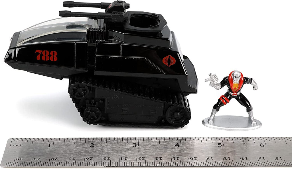 G.I. Joe 1:32 H.I.S.S. Die-Cast Car & 1.65" Destro Figure, Toys for Kids and Adults