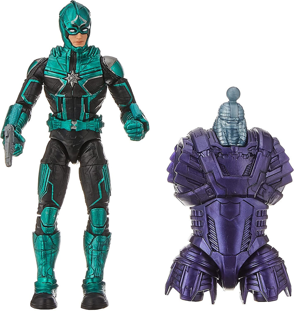 Marvel Captain Marvel 6-inch Legends Yon-Rogg Kree Figure for Collectors, Kids, and Fans