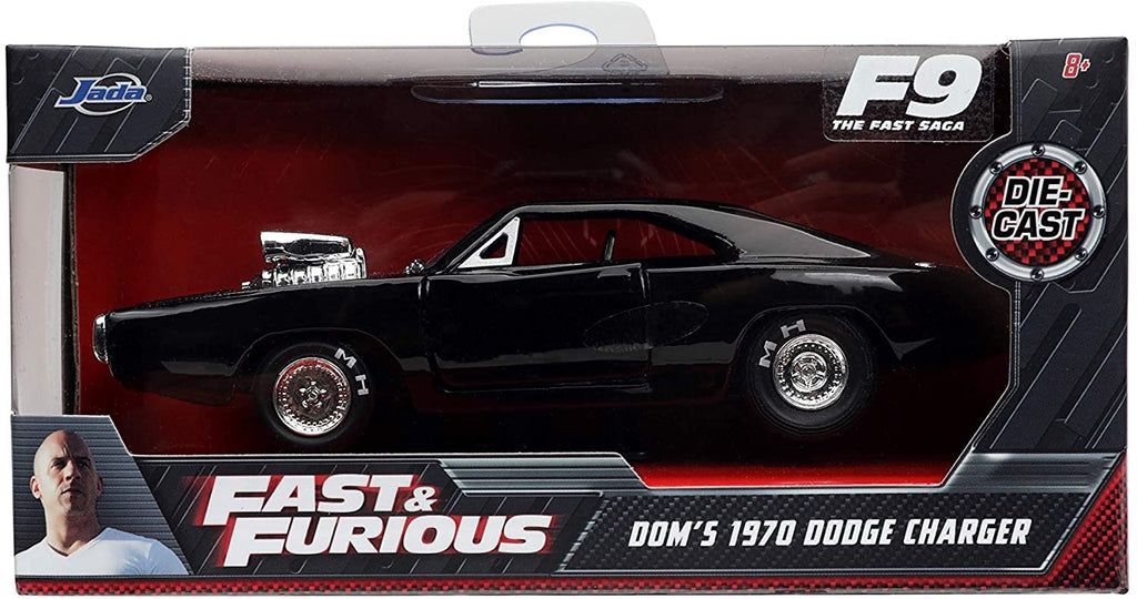 Jada Toys Fast & Furious 1:32 1970 Dom's Dodge Charger Die-cast Car, Toys for Kids and Adults (32215)