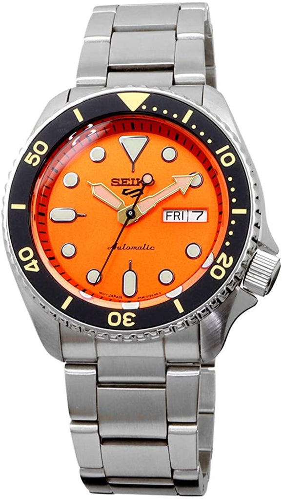 Seiko SRPD59 Seiko 5 Sports Men's Watch Silver-Tone 42.5mm Stainless Steel