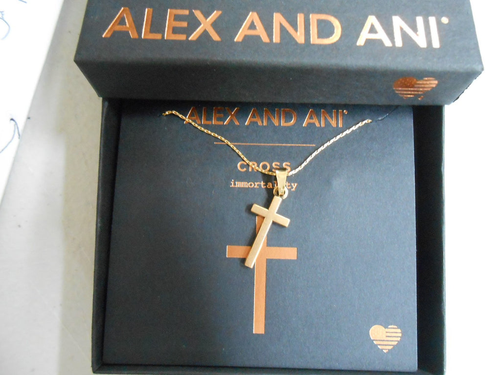Alex and Ani Cross II Expandable Necklace