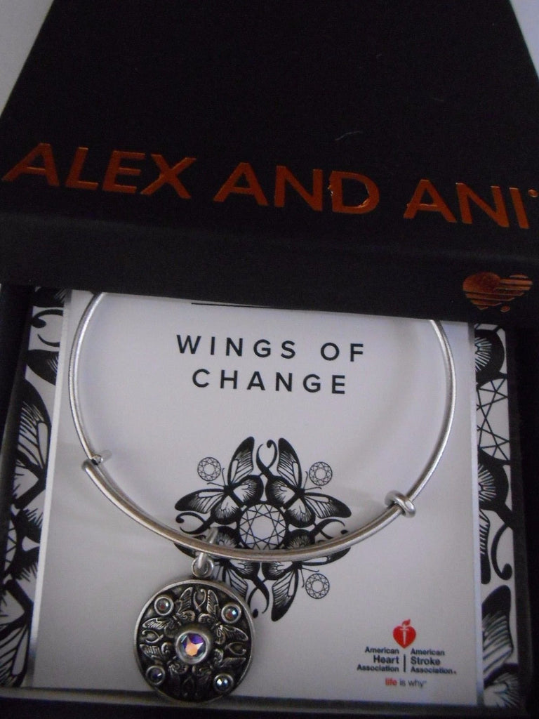 Alex and Ani Womens Charity by Design Wings of Change Bracelet