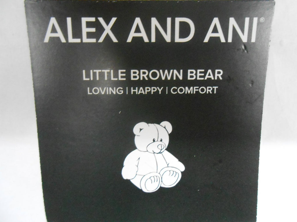 Alex and Ani LITTLE BROWN BEAR Bangle Bracelet Rafaelian Gold NWTBC