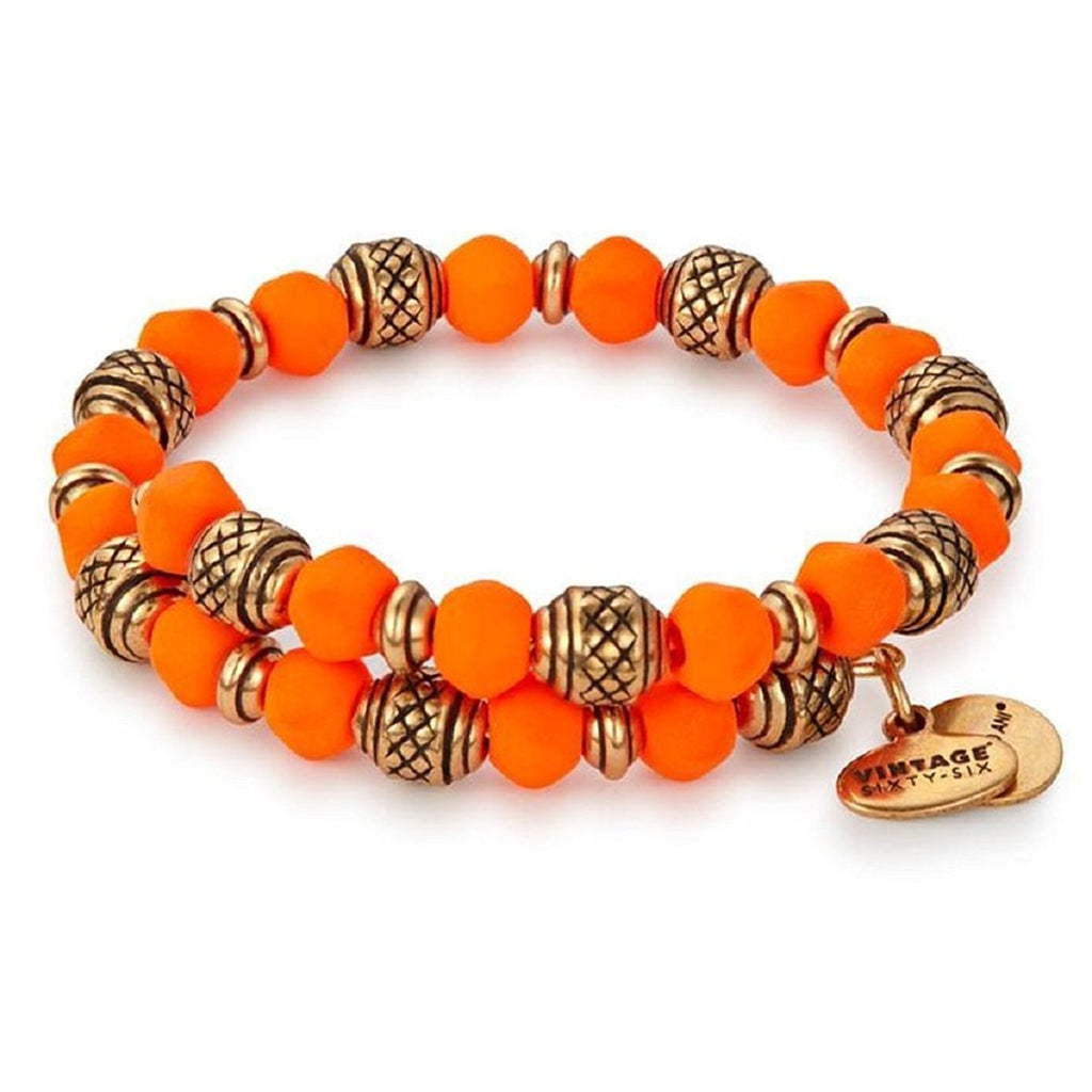 Alex And Ani Electric Wrap Mango Bangle Bracelet Rafaelian Gold