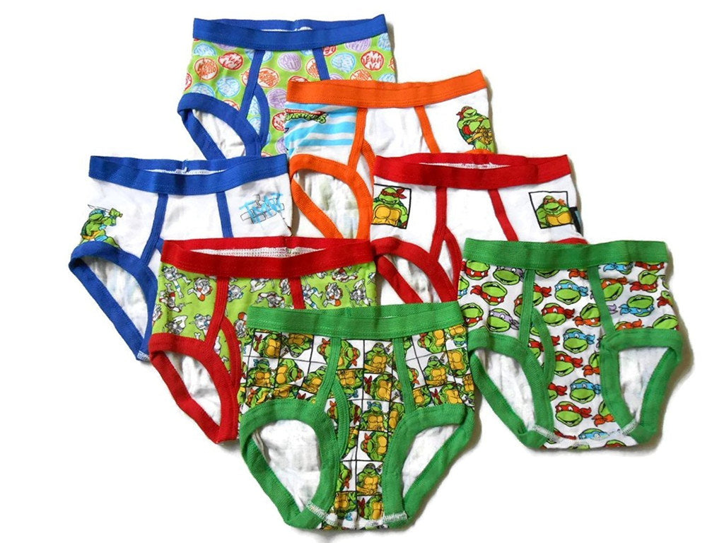 Teenage Mutant Ninja Turtles 7-Pack Boys Briefs
