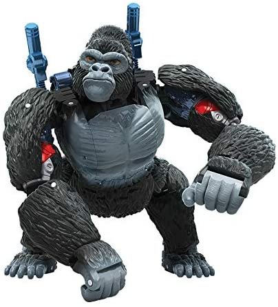 Transformers Toys Generations War for Cybertron: Kingdom Voyager WFC-K8 Optimus Primal Action Figure - Kids Ages 8 and Up, 7-inch