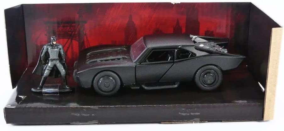 Hollywood Rides 2022 Batmobile W/Batman FIG 1/32 Vehicle