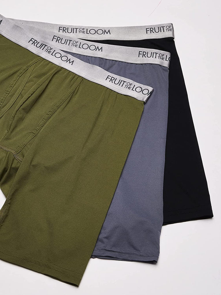 Fruit of the Loom Men's Everlight Underwear & Undershirts with 4-Way Stretch