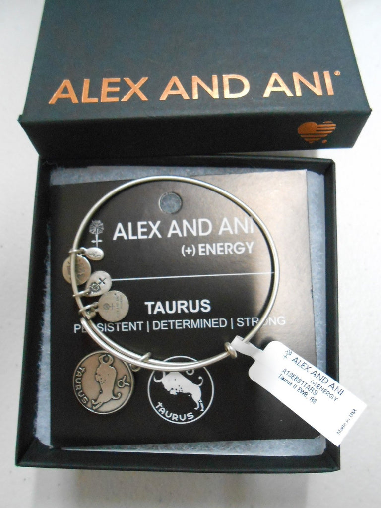 Alex and Ani Zodiac II Expandable Wire Bangle Bracelet
