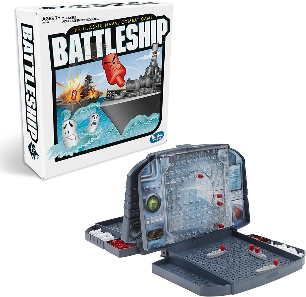 Hasbro Gaming: Battleship Classic Board Game Strategy Game Ages 7 and Up For 2 Players
