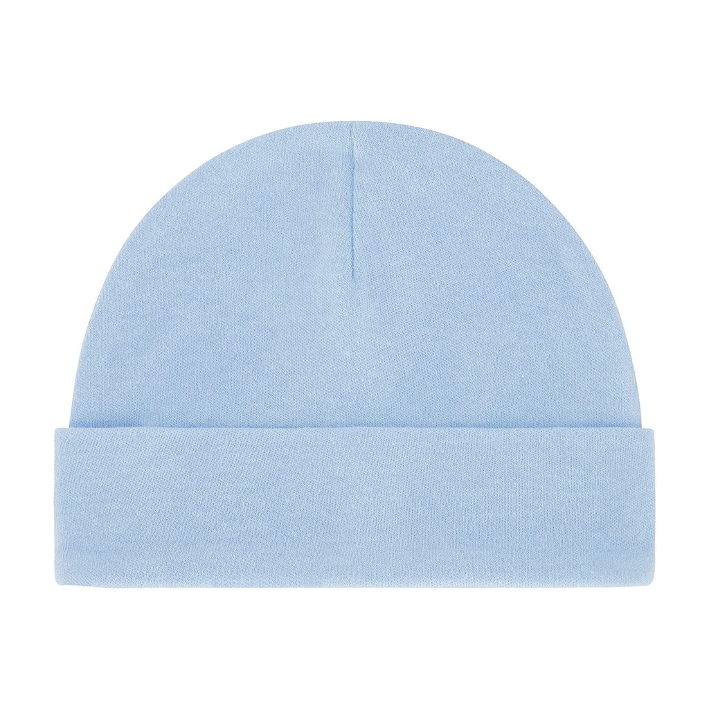 Reversible Baby Blanket with Matching Newborn Hat | Soft Cozy Swaddling Blanket for Babies and Toddlers | Infant Gifts for Baby Showers and Christenings, Safari Friends