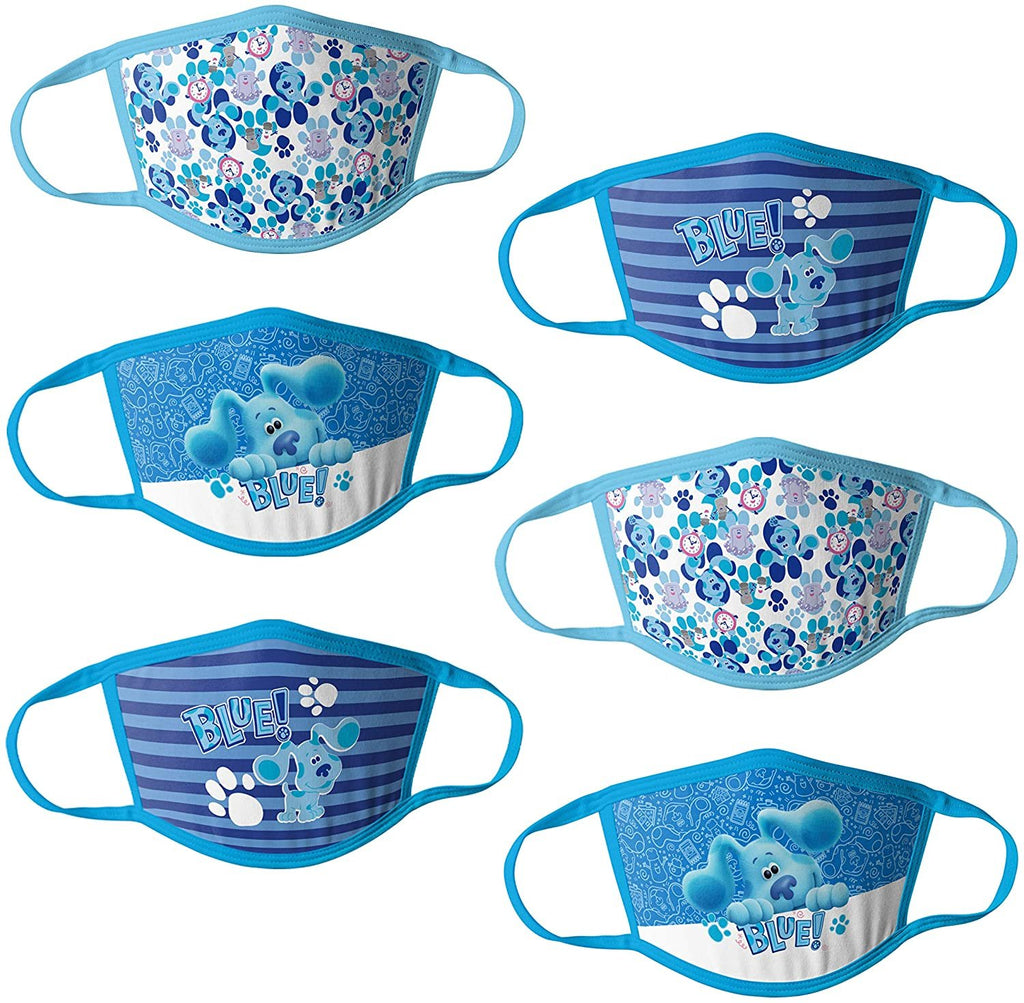 Nickelodeon Blue Clues Kids Reusable Mask Multipack