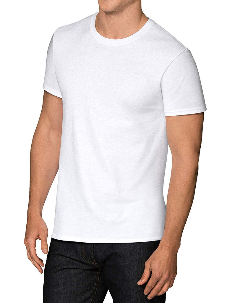 Fruit of the Loom Men's COOLZONE White Crew T-Shirts