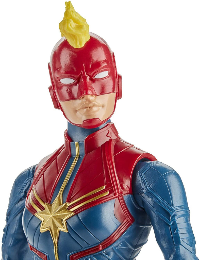 Avengers Marvel Titan Hero Series Blast Gear Captain Marvel Action Figure