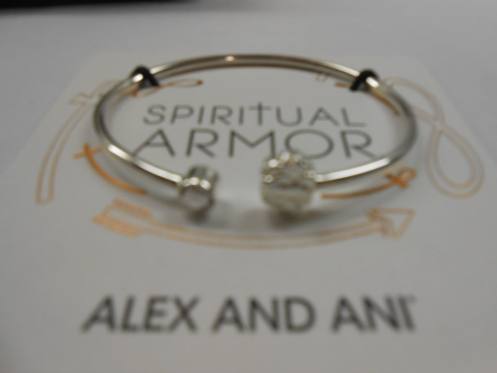 Alex and Ani Womens Lotus Peace Petal Cuff Bracelet