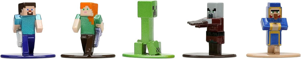 Minecraft Caves and Cliffs 1.65" 18-Pack Series 8 Die-cast Figures, Toys for Kids and Adults