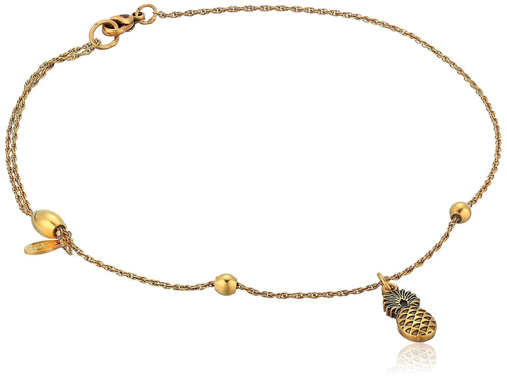 Alex and Ani Womens Pineapple Anklet