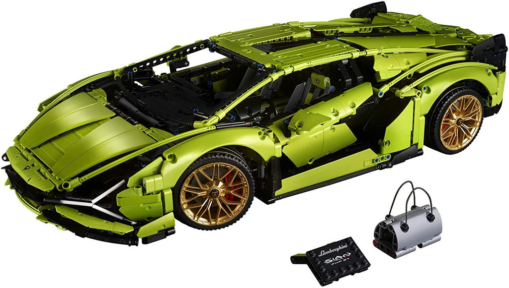 LEGO Technic Lamborghini Sián FKP 37 (42115), Building Project for Adults, Build and Display This Distinctive Model, a True Representation of The Original Sports Car (3,696 Pieces)