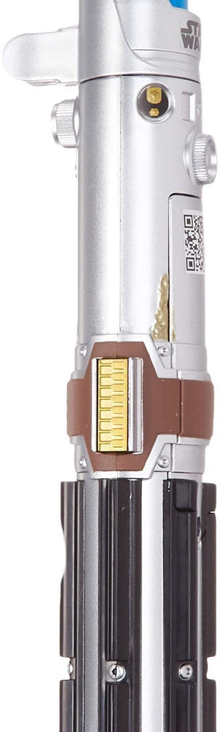 STAR WARS Rey Electronic Blue Lightsaber Toy for Ages 6 & Up with Lights, Sounds, & Phrases Plus Access to Training Videos