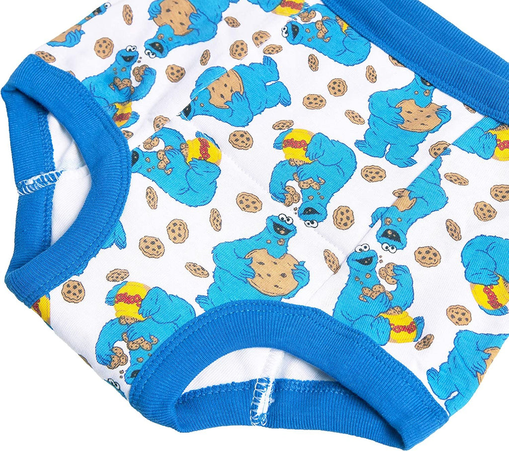 Sesame Street Unisex-Baby Potty Training Pants Multipack, SesameB10pk, 4T