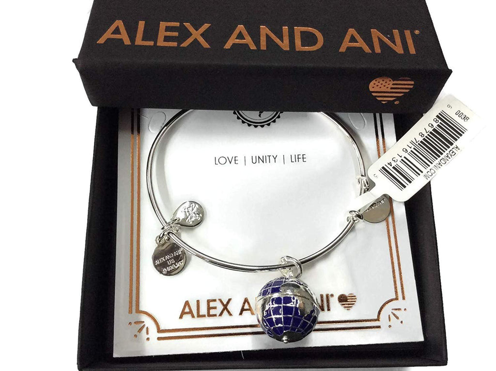 Alex and Ani Women's Globe Bangle Bracelet