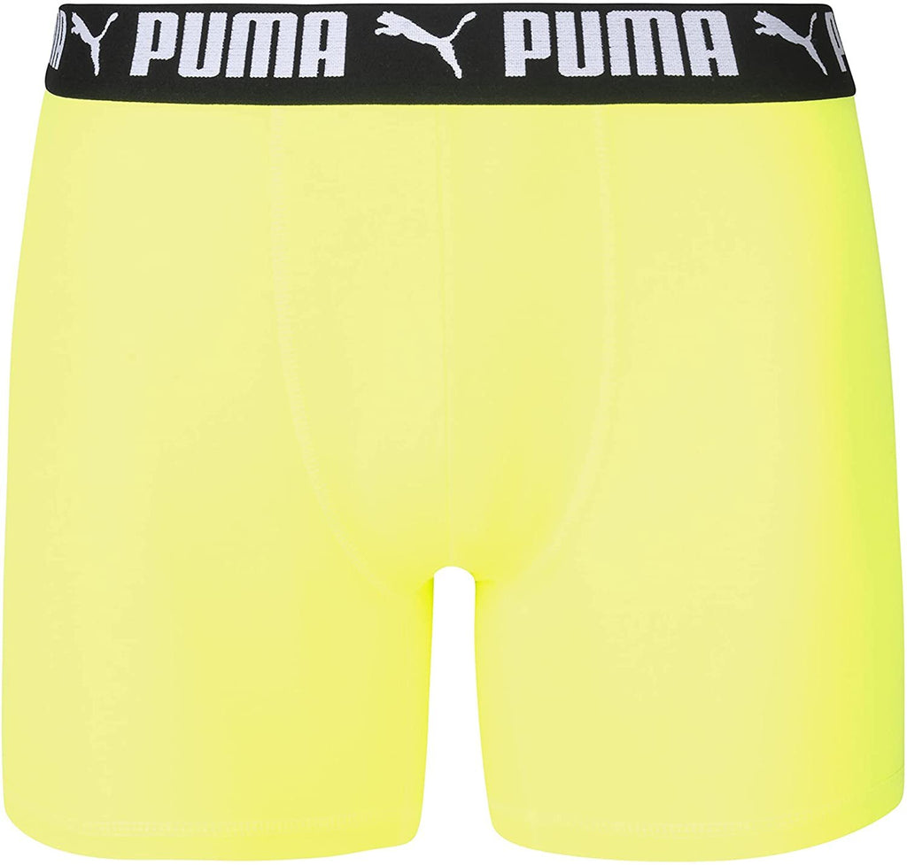 PUMA Men's 4 Pack Performance Boxer Briefs