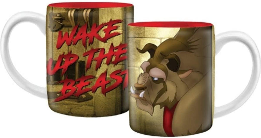 Wake Up the Beast Beauty and the Beast Coffee Mug, 14 Ounce