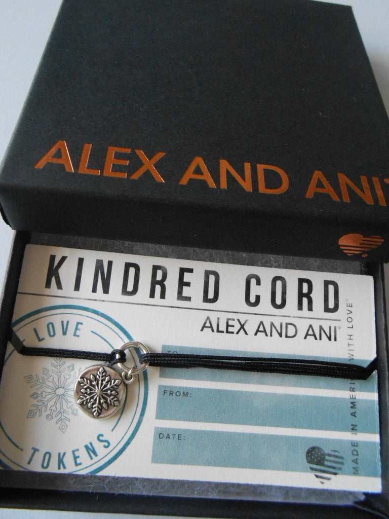 Alex and Ani Womens Kindred Cord Snowflake
