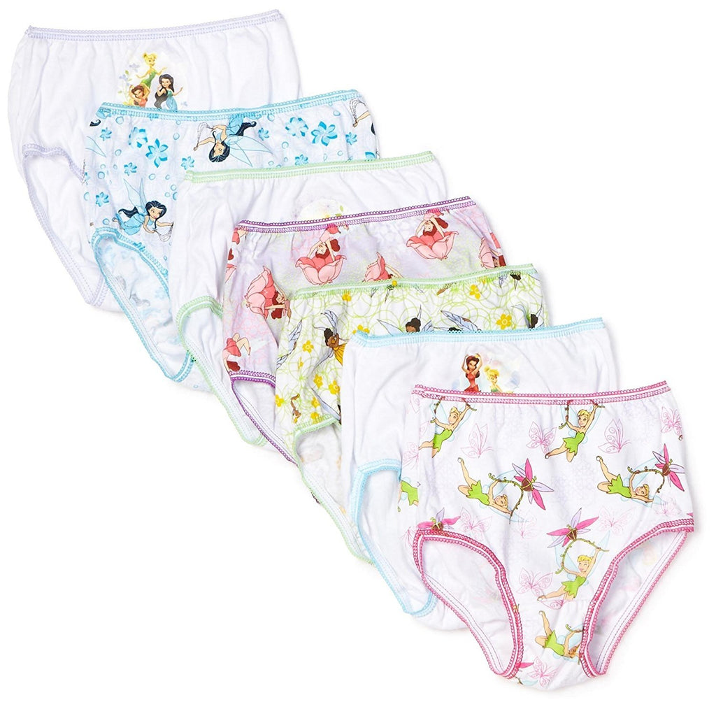 Disney Little Girls' Tinkerbell 7-Pack Underwear – sandstormusa