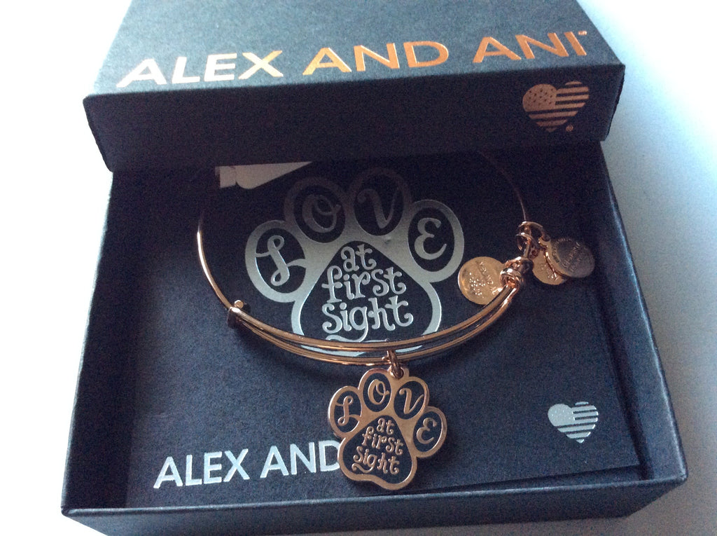 Alex and Ani Womens Words are Powerful - Love at First Sight Bangle