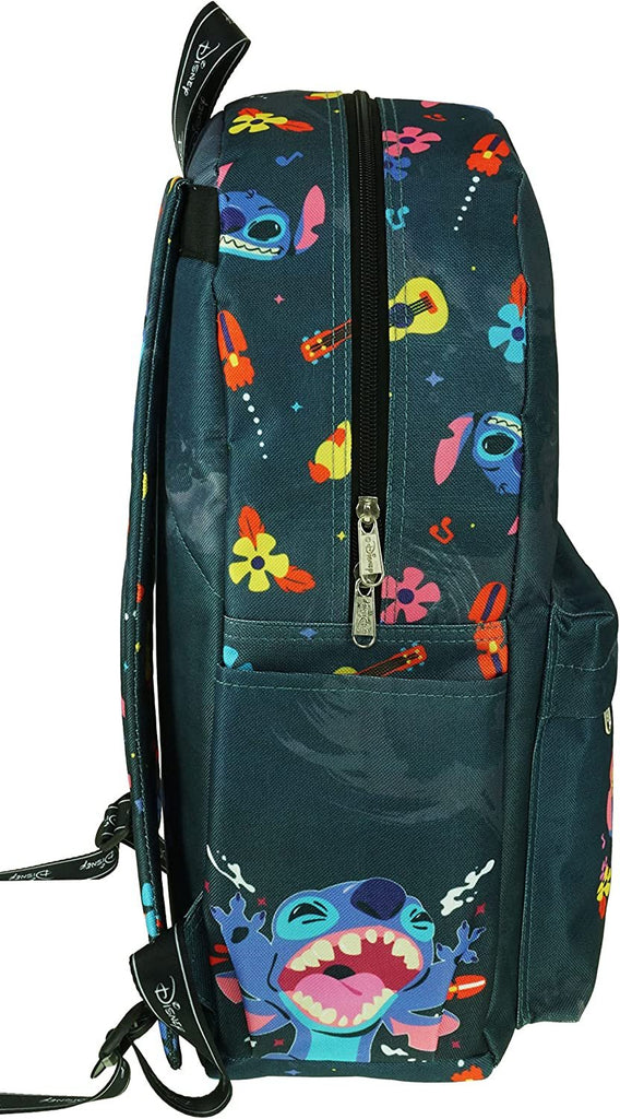 KBNL Classic Disney Winnie The Pooh Backpack with Laptop Compartment for School, Travel, and Work, Multicolor (A22208-WTP)