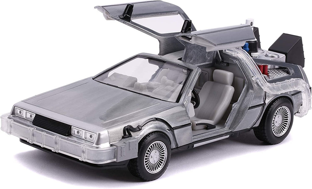 Jada 1:24 Diecast Back to The Future 2 Time Machine with Lights