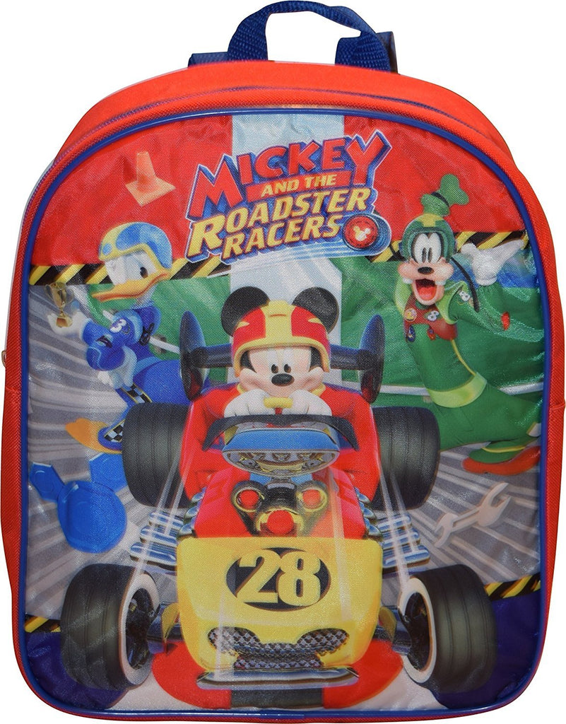 Disney Mickey And The Roadster Racers 12" Small Backpack