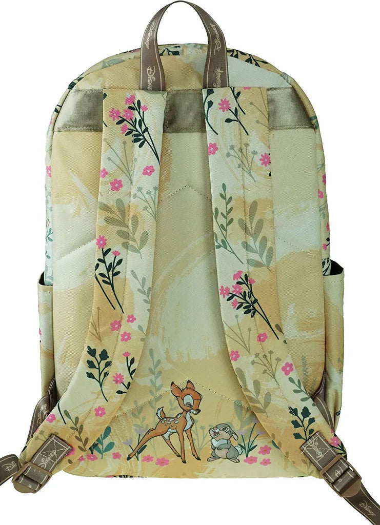 KBNL Classic Disney Winnie The Pooh Backpack with Laptop Compartment for School, Travel, and Work, Multicolor (A22208-WTP)