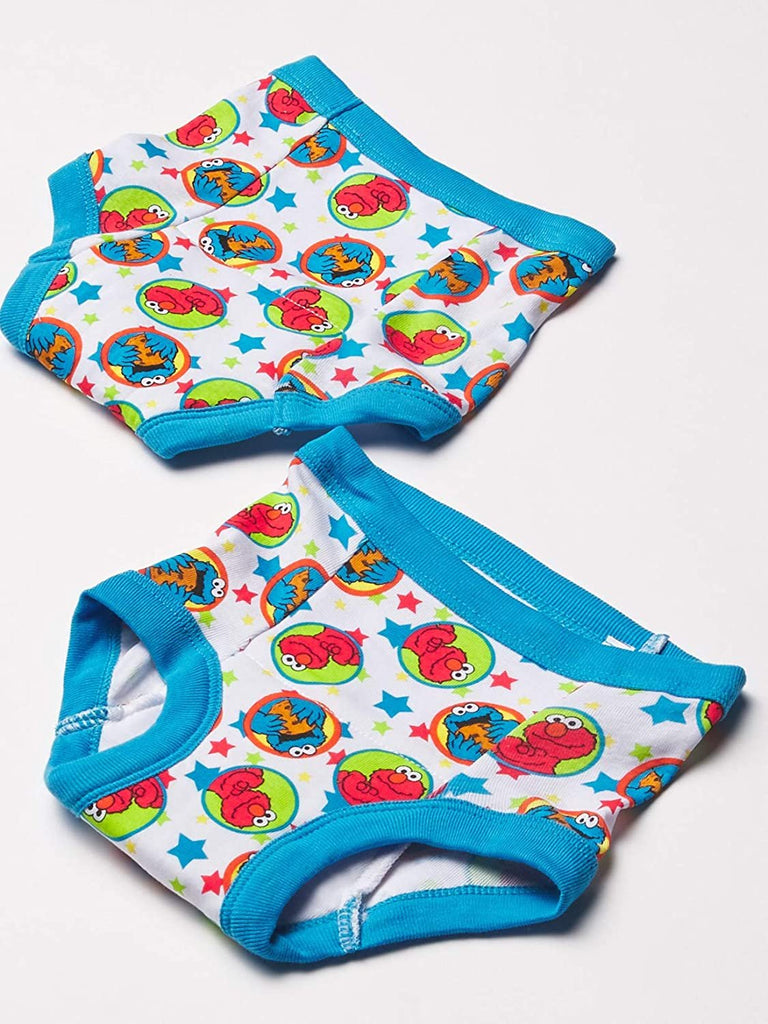 Sesame Street Unisex-Baby Potty Training Pants Multipack, SesameB10pk, 18