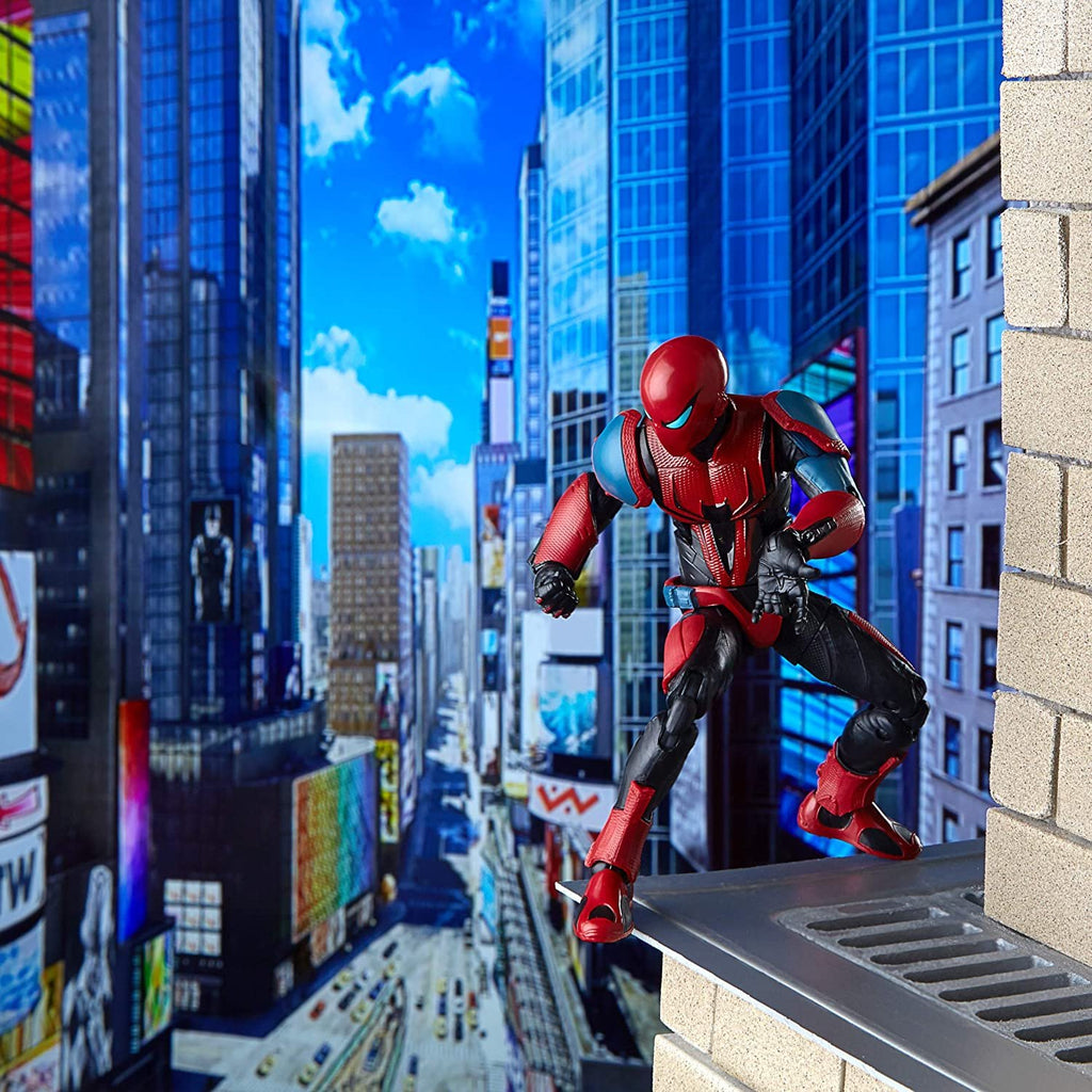 Spider-Man Hasbro Marvel Legends Series 6" Collectible Action Figure Spider-Armor Mk III Toy, with Build-A-Figurepiece & Accessory