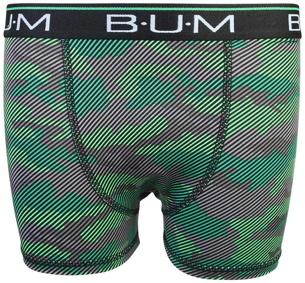 B.U.M. Equipment Boysâ€™ Performance Dri-Fit Compression Boxer Briefs (6 Pack)