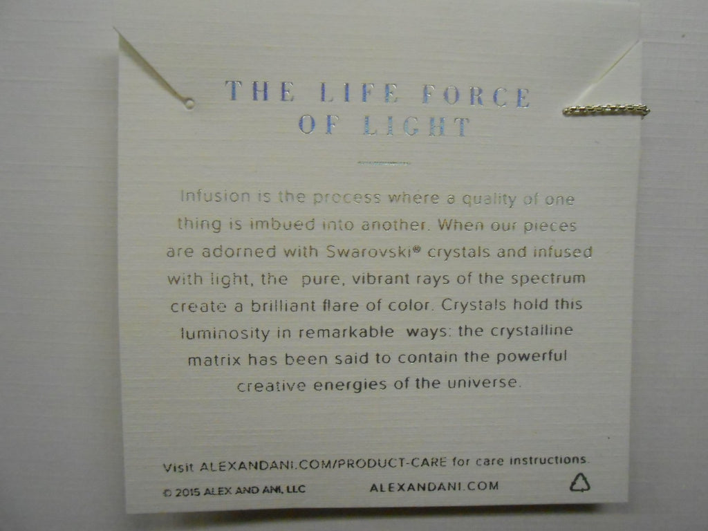 Alex and Ani GALAXY Crystal Infusion Puil Chain Bracelet Silver NWT Box Card