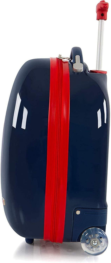 Heys America Major League Baseball Officially Licensed Expandable Spinner Luggage (Navy, 18-Inch)