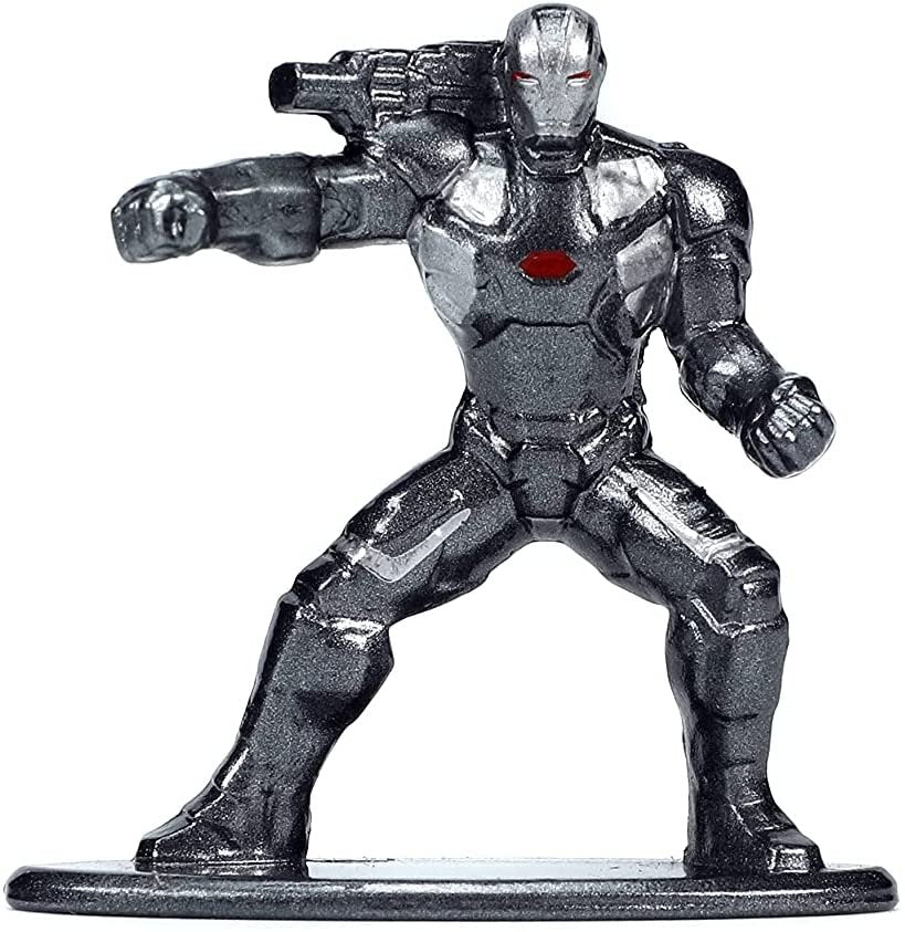 Jada Toys Marvel 1:32 2006 Ford Mustang GT Die-cast Car with 1.65" War Machine Figure, Toys for Kids and Adults Ages 8+